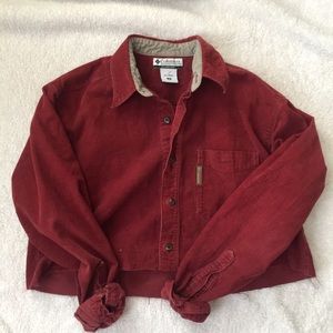 vintage cropped shirt